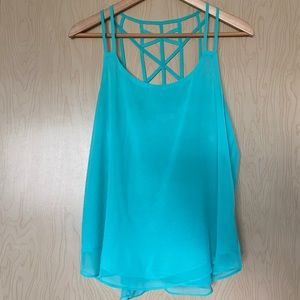 Mine: Strappy back tank top